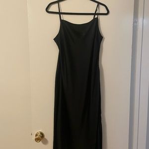 Aritzia Black Slip Dress